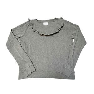 Hanna Andersson Terry Ruffle Sweatshirt Size 14-16
